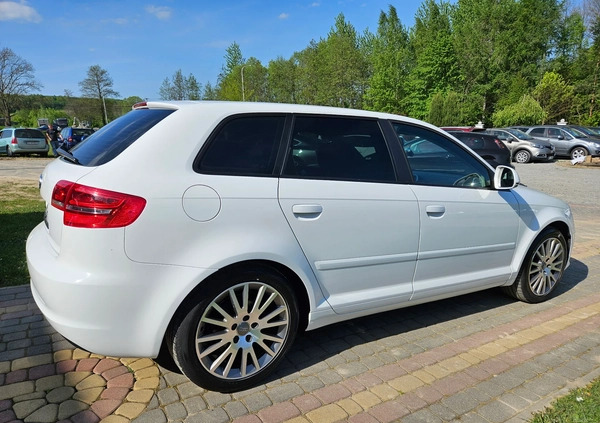 Audi A3 cena 34900 przebieg: 156000, rok produkcji 2010 z Gryfice małe 781